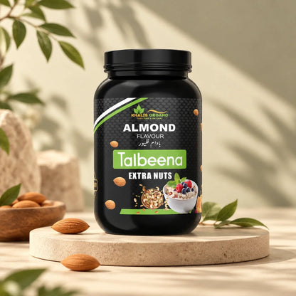Almond Talbeena (with extra nuts). - Khalis Organo