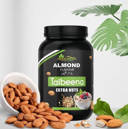 Almond Talbeena (with extra nuts). - Khalis Organo